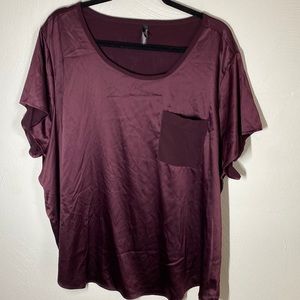 Torrid Purple silk pajamas
